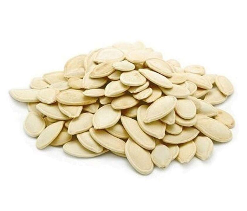Kürbis Somen aus Prostatitis